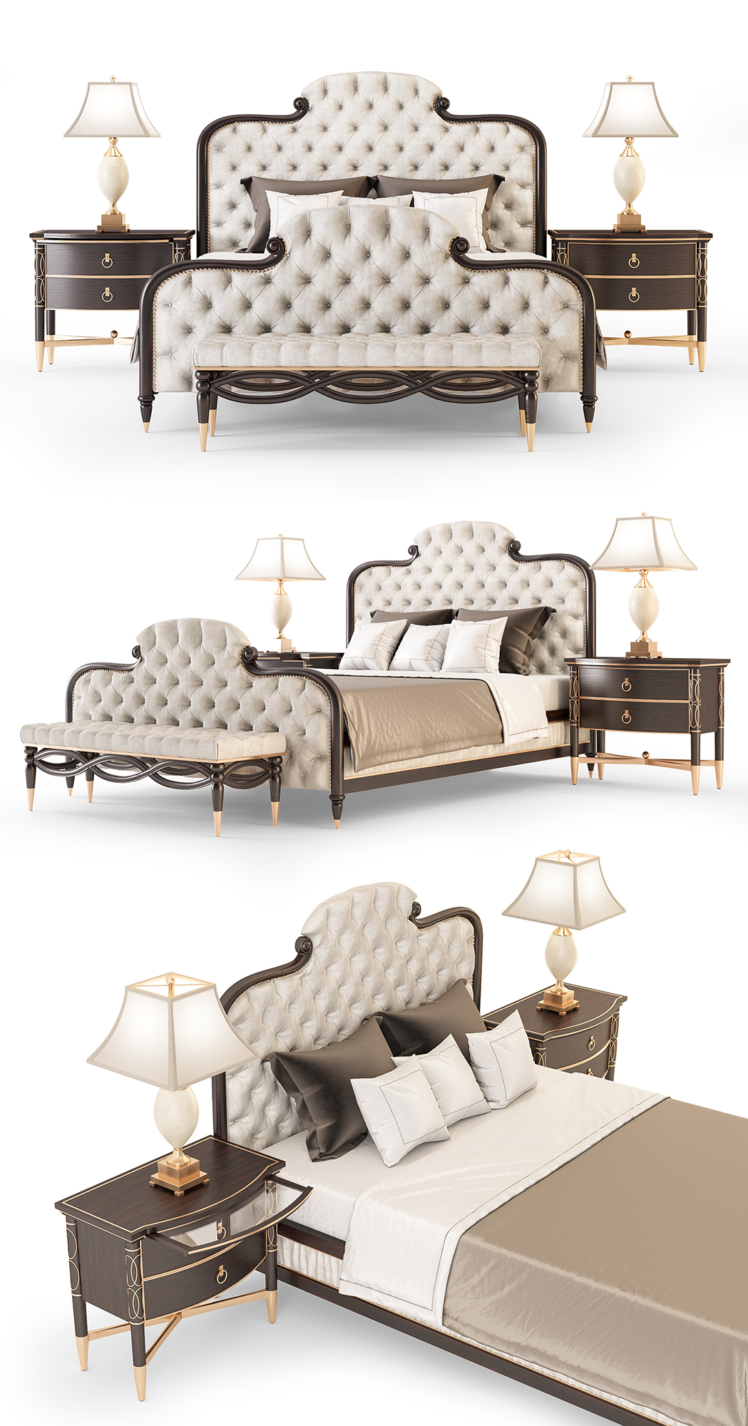 تخت خواب کلاسیک