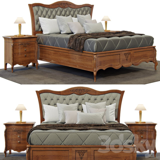 تخت دو نفره کلاسیک